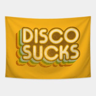 Disco Sucks (version 2 - faded) Tapestry