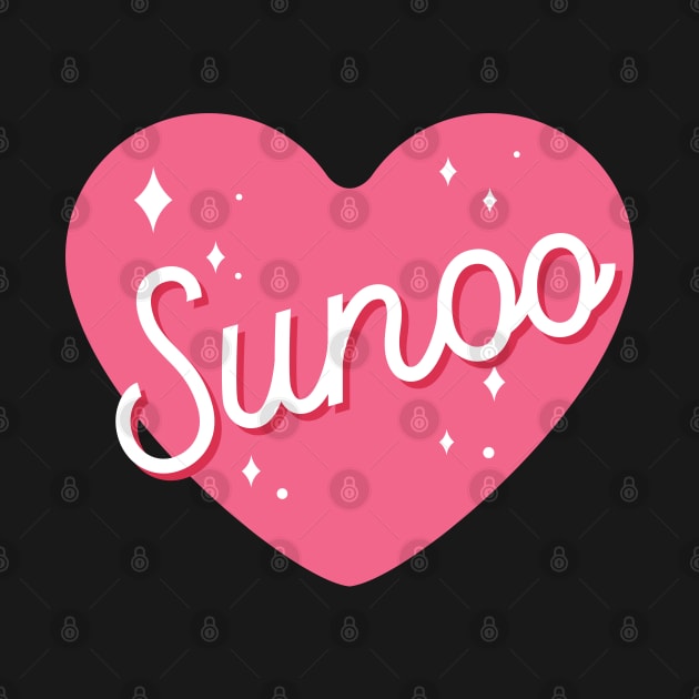 Enhypen Sunoo heart name text engene | Morcaworks by Oricca