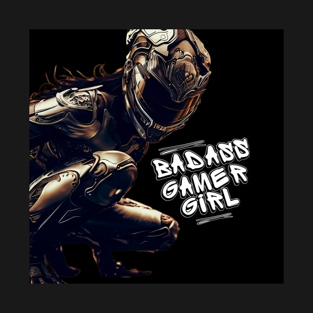 Cyberpunk-Steampunk Badass Gamer Girl 001 by THE AVENUE BAY