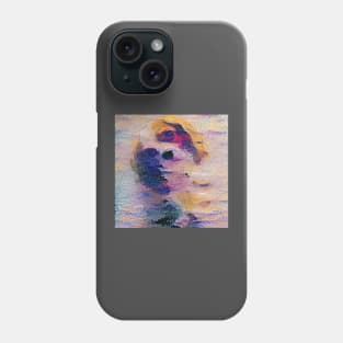 Cute puppy painting (pet, dog, pretty and hiking) Phone Case