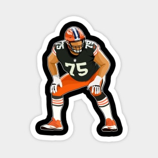 Joel Bitonio #75 Defender Magnet