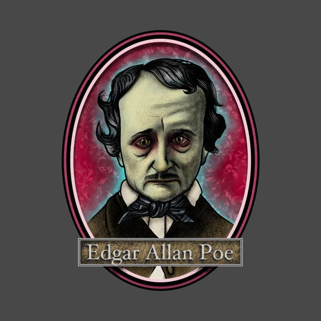 Edgar Allan Poe by Rosado