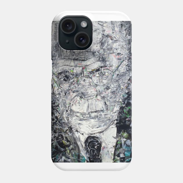 CARL JUNG acrylic portrait Phone Case by lautir