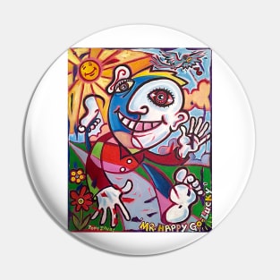 'MR. HAPPY-GO-LUCKY' Pin