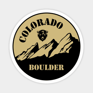 Colorado Boulder Magnet