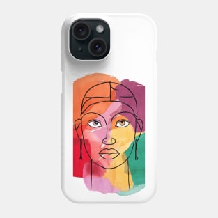 woman face Phone Case