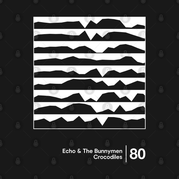 Echo & The Bunnymen - Minimalist Style Graphic Artwork by saudade