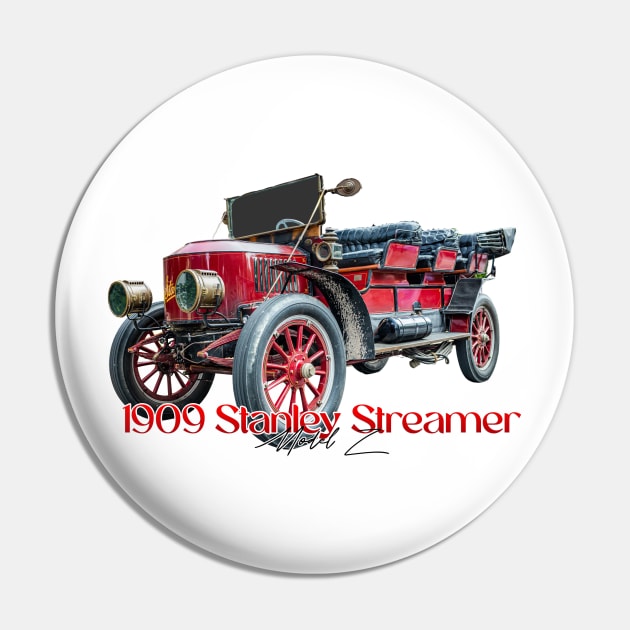 1909 Stanley Steamer Model Z Pin by Gestalt Imagery