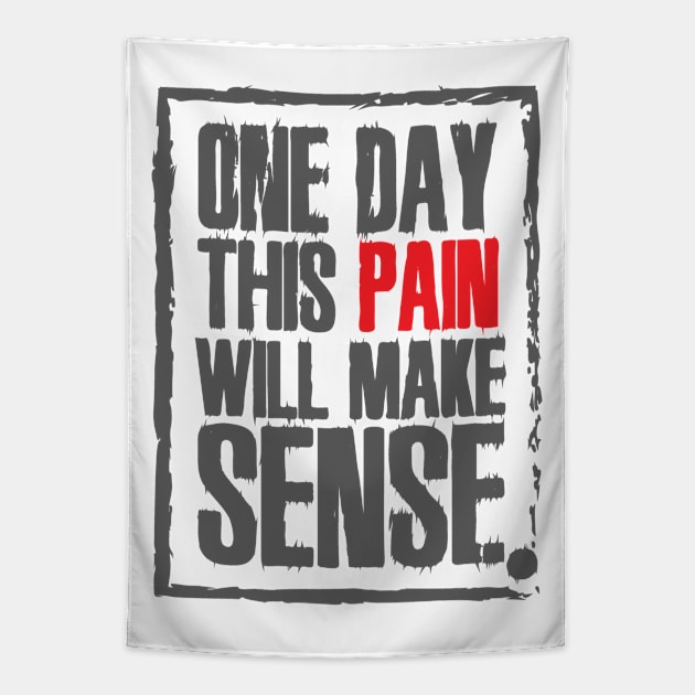 One day this pain will make sense Tapestry by nektarinchen