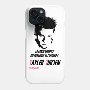 Fight club - La gente siempre me pregunta Phone Case