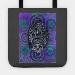 Native Skull Tote