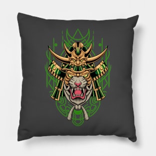 Tiger Samurai v2 01 Pillow