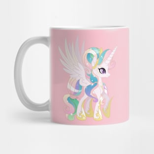 MY LITTLE PONY COFFEE MUG FRIENDSHIP IS MAGIC PINK TWILIGHT SPARKLE RAINBOW  DASH