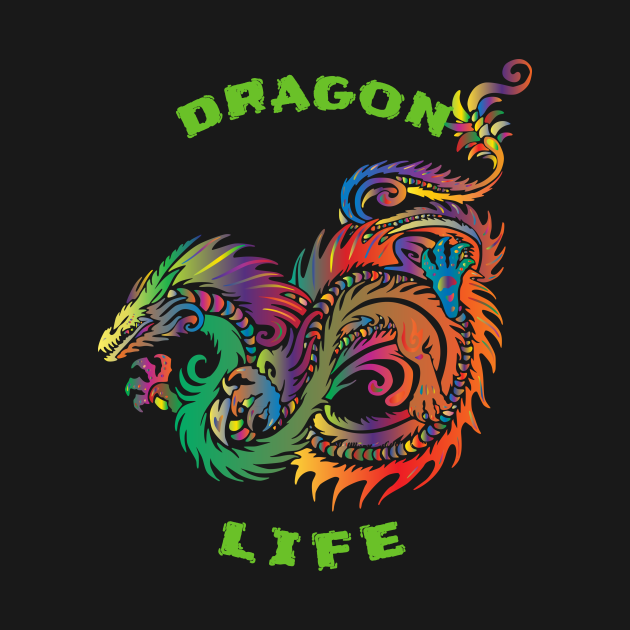 Goodbye Dragon Life Hello Human Life Dragon Life - Dragon - T-Shirt | TeePublic