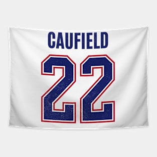 Caufield Jersey Number 22 Tapestry