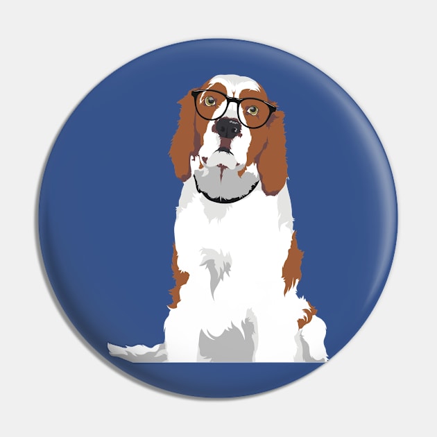 Cool Hipster Bull Terrier Dog T-Shirt for Dog Lovers Pin by riin92