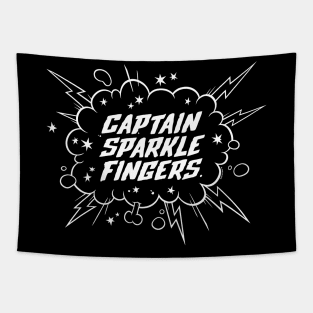 Captain Sparkle Fingers Tapestry