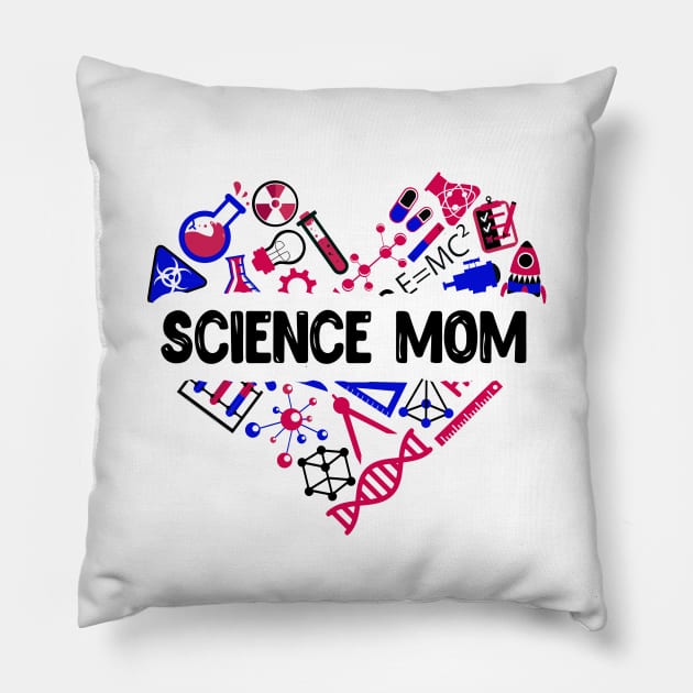 Science Mom Gift Pillow by KsuAnn