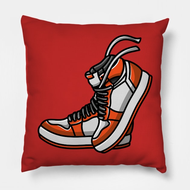 Sneakers V15 Pillow by Banuezartfaiz19