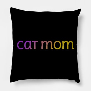 cat mom Pillow