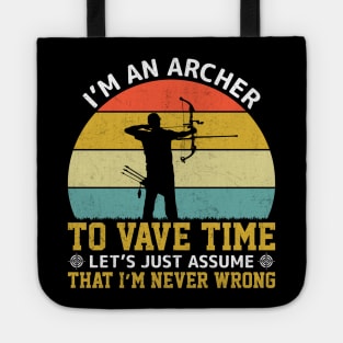 I Am An Archer Tote