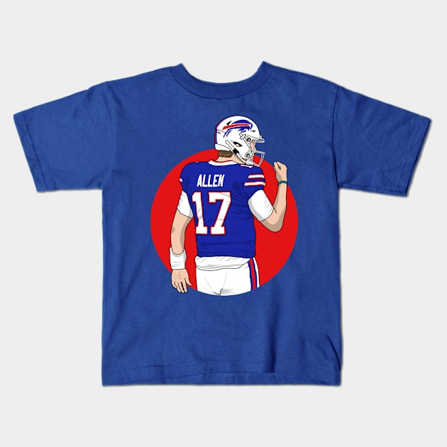 Allen the quarterback - Josh Allen - Kids T-Shirt