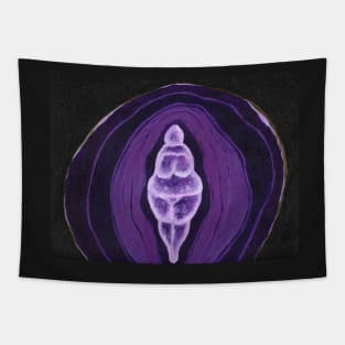 Purple Geode Tapestry