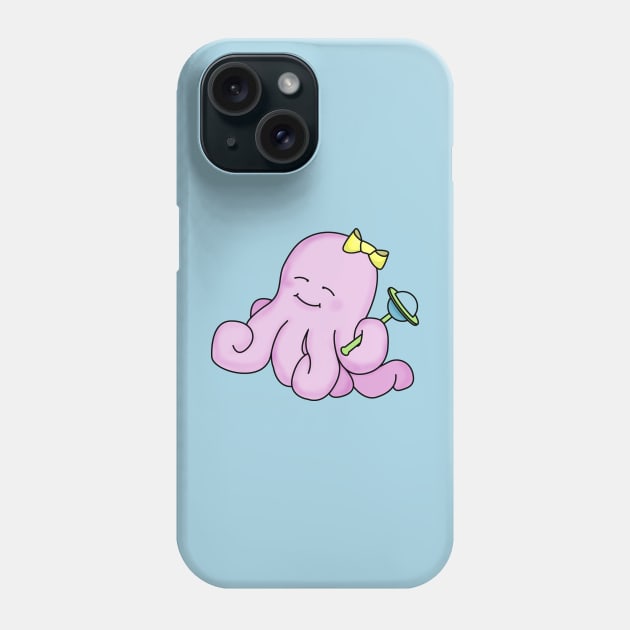 Baby Octopus Phone Case by Greylady2016