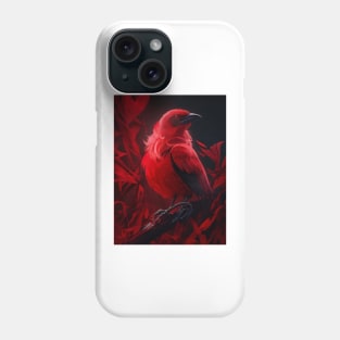 Beautiful Red bird Phone Case