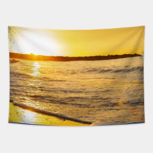 Amanecer en la playa Tapestry