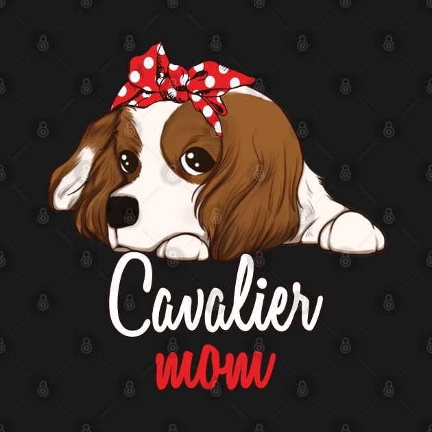 Cavalier King Charles Mom Cartoon by USProudness