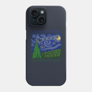 A Starry Holiday Night Phone Case