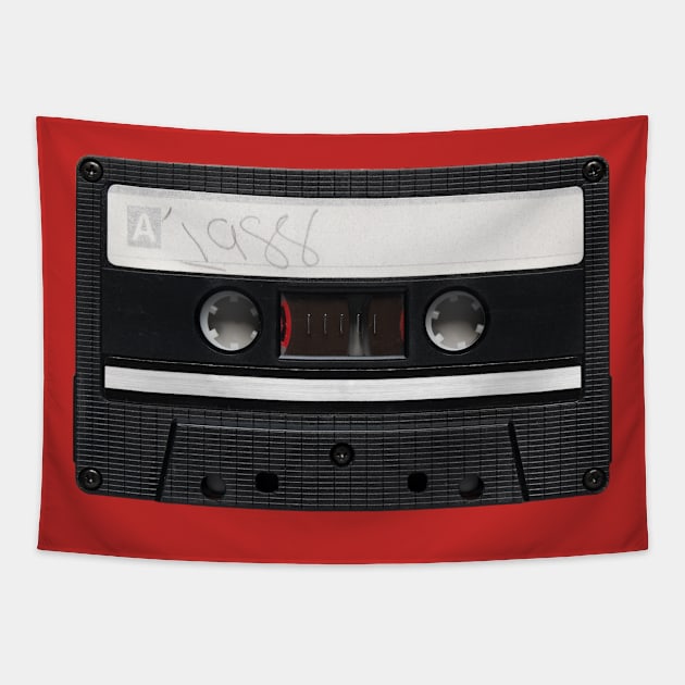 1988 Mix Tape Tapestry by Retrofloto