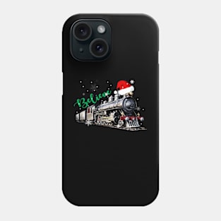 Christmas North Pole Polar Express All Abroad Xmas Santa Train Phone Case