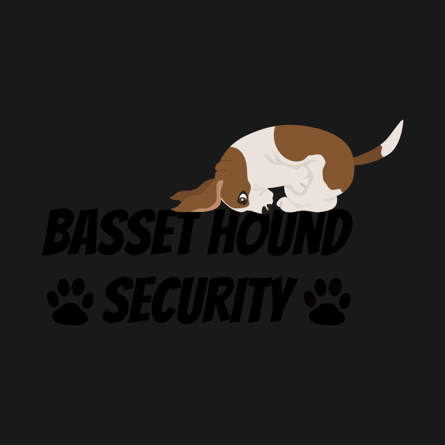 Basset Hound Security - Dog Quote by yassinebd