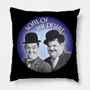 Laurel and Hardy-3 Pillow