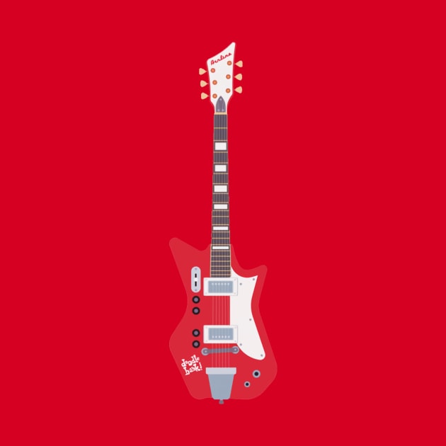 Guitar red by IJUL GONDRONGS