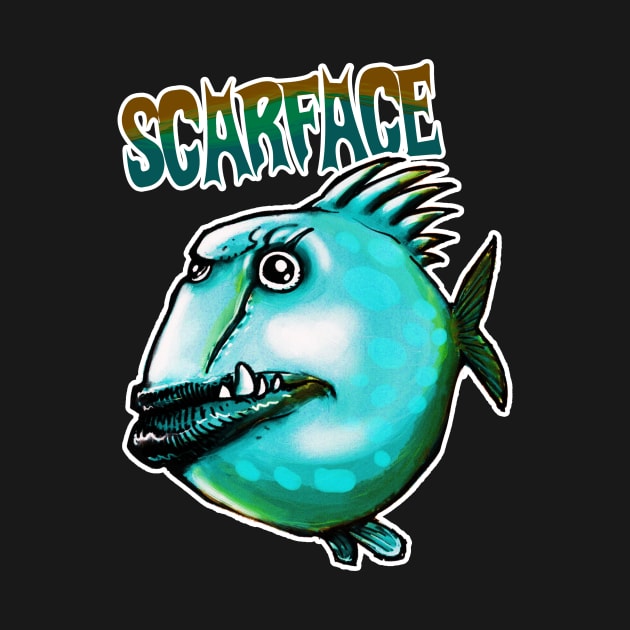 scarface fish by anticute