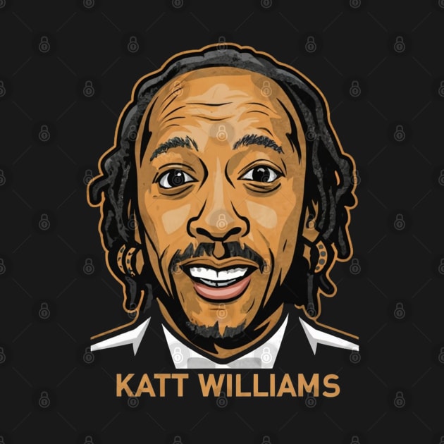 Katt Williams Funny Face by Aldrvnd