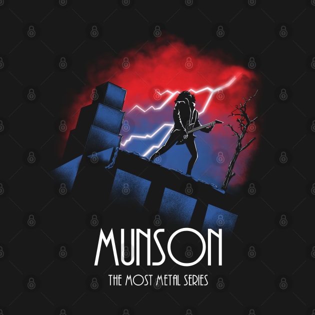 Munson The Most Metal Series - Eddie Munson by wookiemike