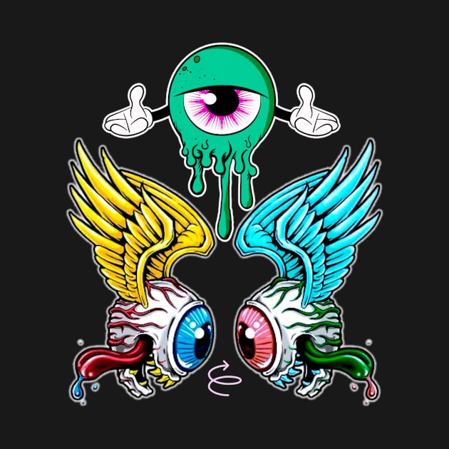 Three Eyes by CazzyShop