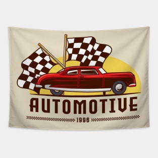 Automotive Badge Tapestry