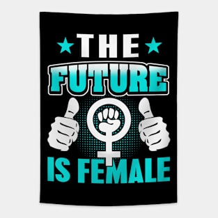 The Future is Female Tapestry