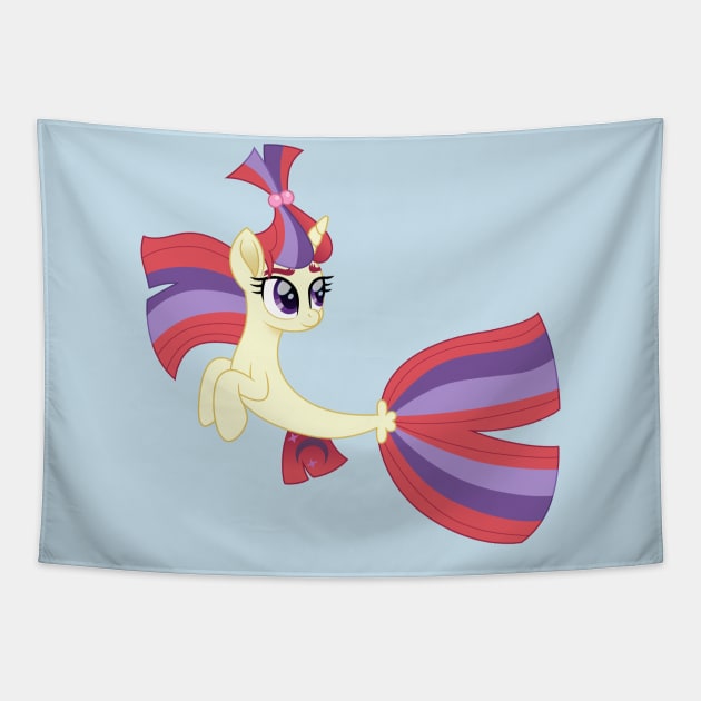 Moon Dancer seapony Tapestry by CloudyGlow