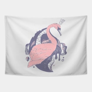 Npink Swan Queen Tapestry