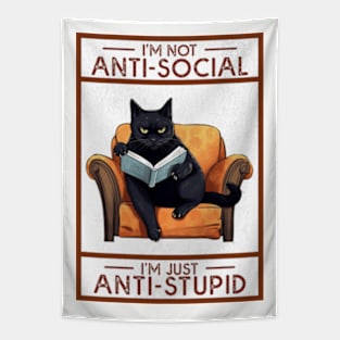 I'm Not Antisocial Tapestry