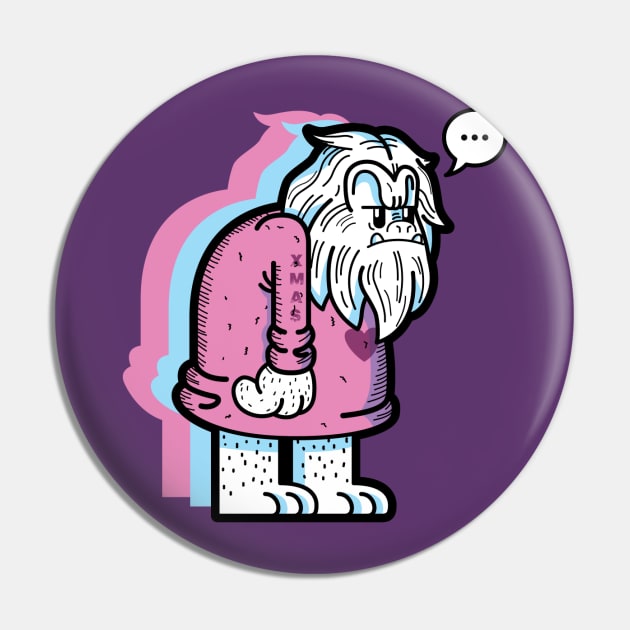 Frozen Yeti Pin by SpacemanTees