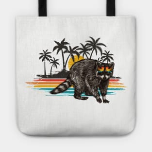 Trash Panda Summer Vacation Tote