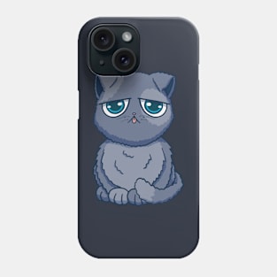 Bored Blep Phone Case