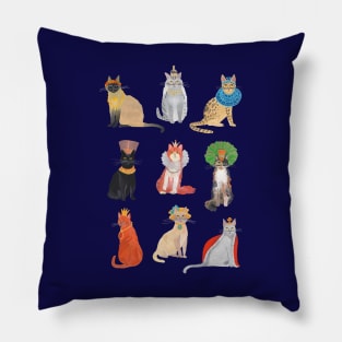 Cat Queens Pillow